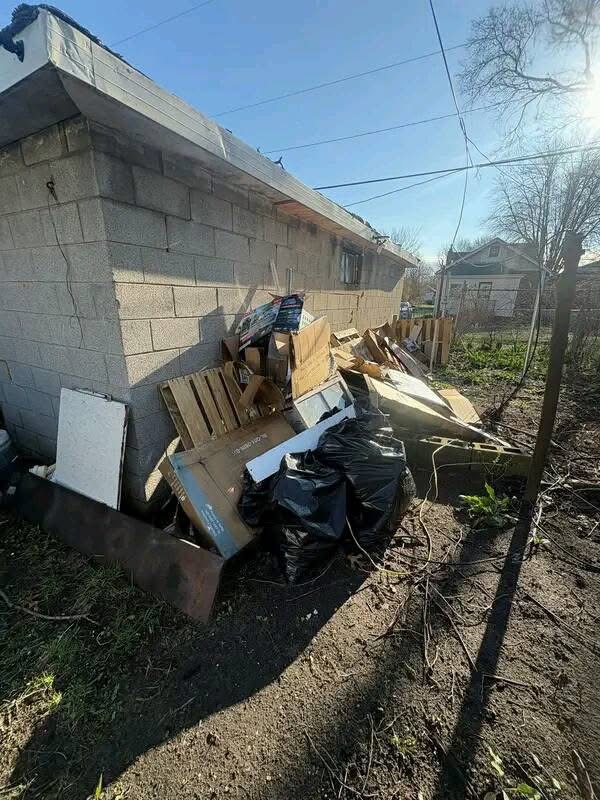 Property Debris Removal before